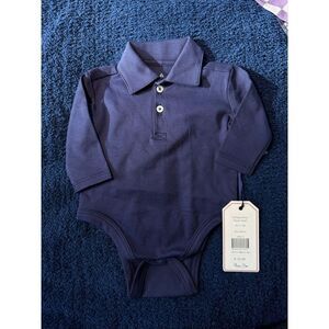 NWT Classic Prep Pima Cotton LS Hayes Polo Solid